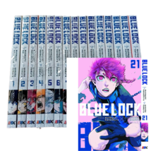 BLUE LOCK Vol. 1-22 All First Edition Japanese Comic Manga Lot Set