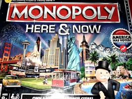 Monopoly Here &amp; Now - Board Game (Brand NEW, Factory Sealed) - $14.00