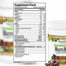 NEW Macrolife Naturals Macromeals Ultimate Superfood Chocolate 23.8 Ounce - $48.88