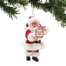 Department 56 Possible Dreams Dedicated Hero 6" Firefighter Ornament - $19.99