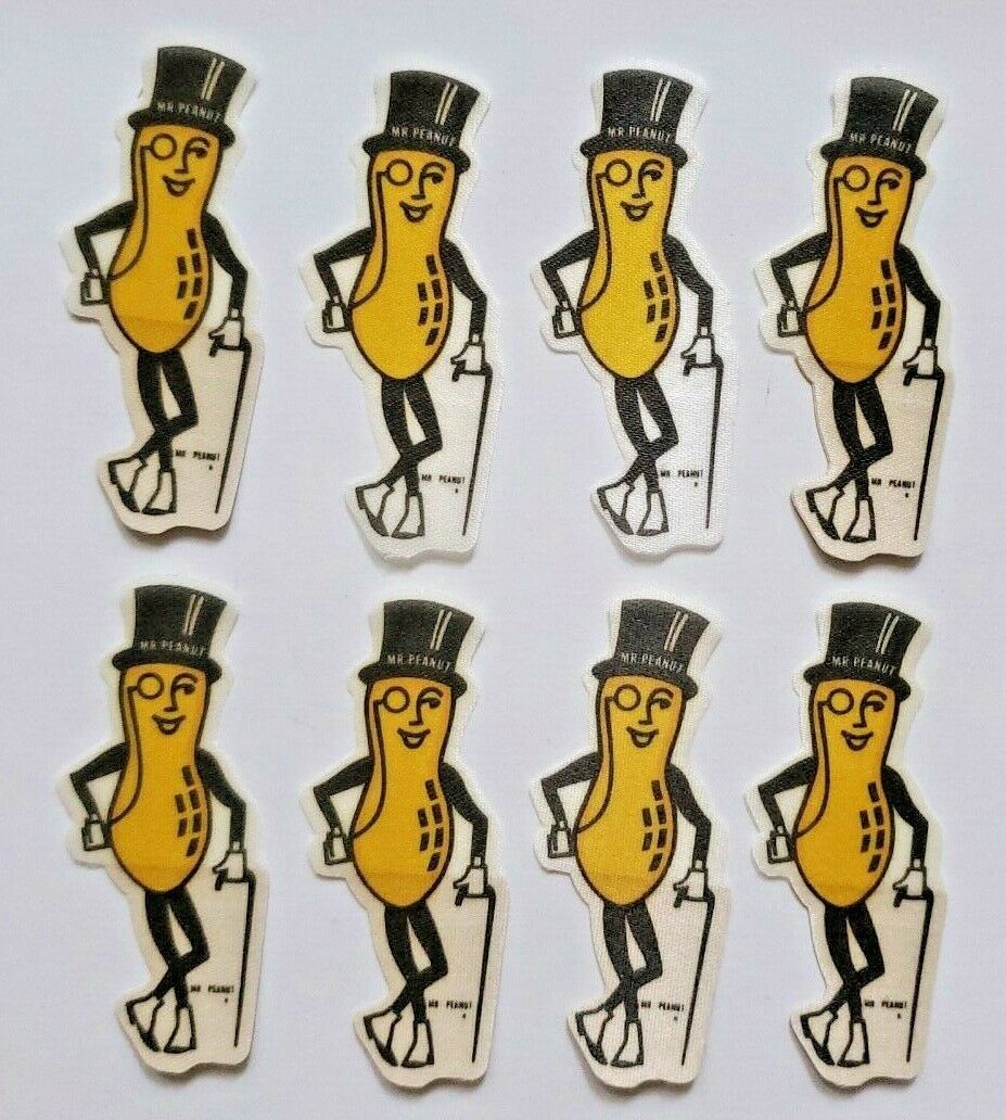 8 Vintage Planter's Mr. Peanut Cloth Premium and 50 similar items