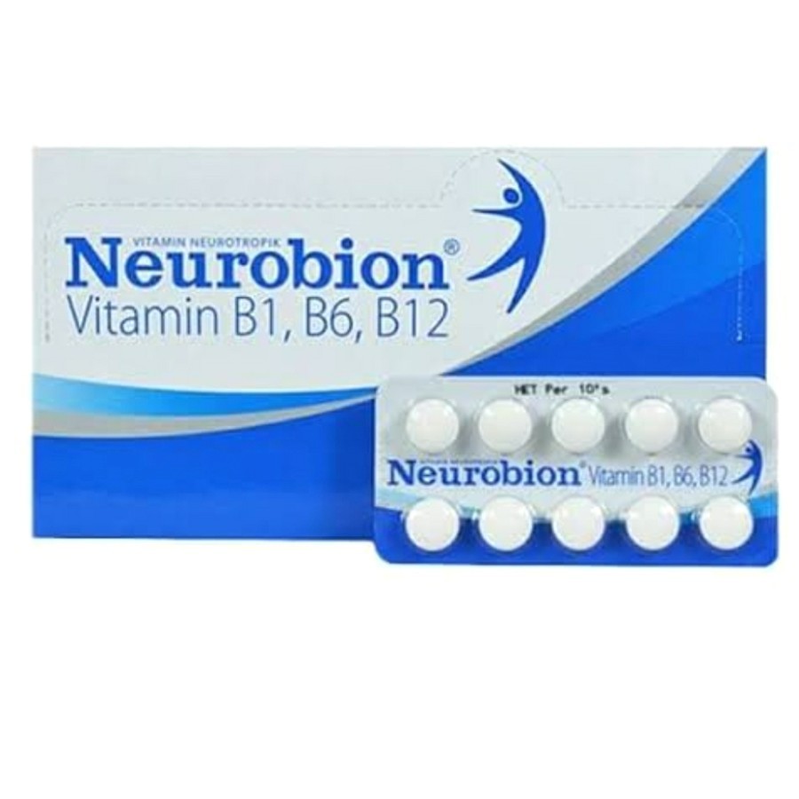 30 Tablets Neurobion Vitamin B1, B6, B12 for Numbness, Tingling & Nerve