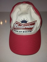 Baseball Cap Budweiser King of Beers Embroidered Glitter Adjustable Stra... - $8.61