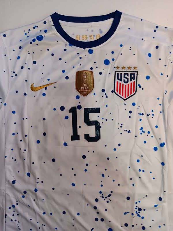 Megan Rapinoe Usa Uswnt 2023 World Cup 4 Star White Home Mens Soccer