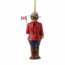Canadian Mountie Ornament Jim Shore RCMP Police Hanging Heartwood Creek 5" High image 2