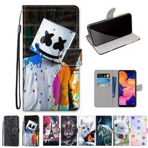 For Samsung Galaxy A10 A10S A20S Case Pattern Wallet Leather Strap Stand Cover - $63.83
