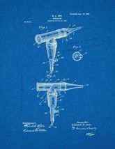Doctor's Speculum Patent Print - Blueprint - $7.95+