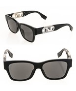 FENDI O&#39;LOCK 40081 Black Fashion FF Crystal Lock Logo Unisex Sunglasses ... - $858.33