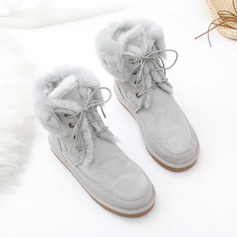 sheepskin winter boots