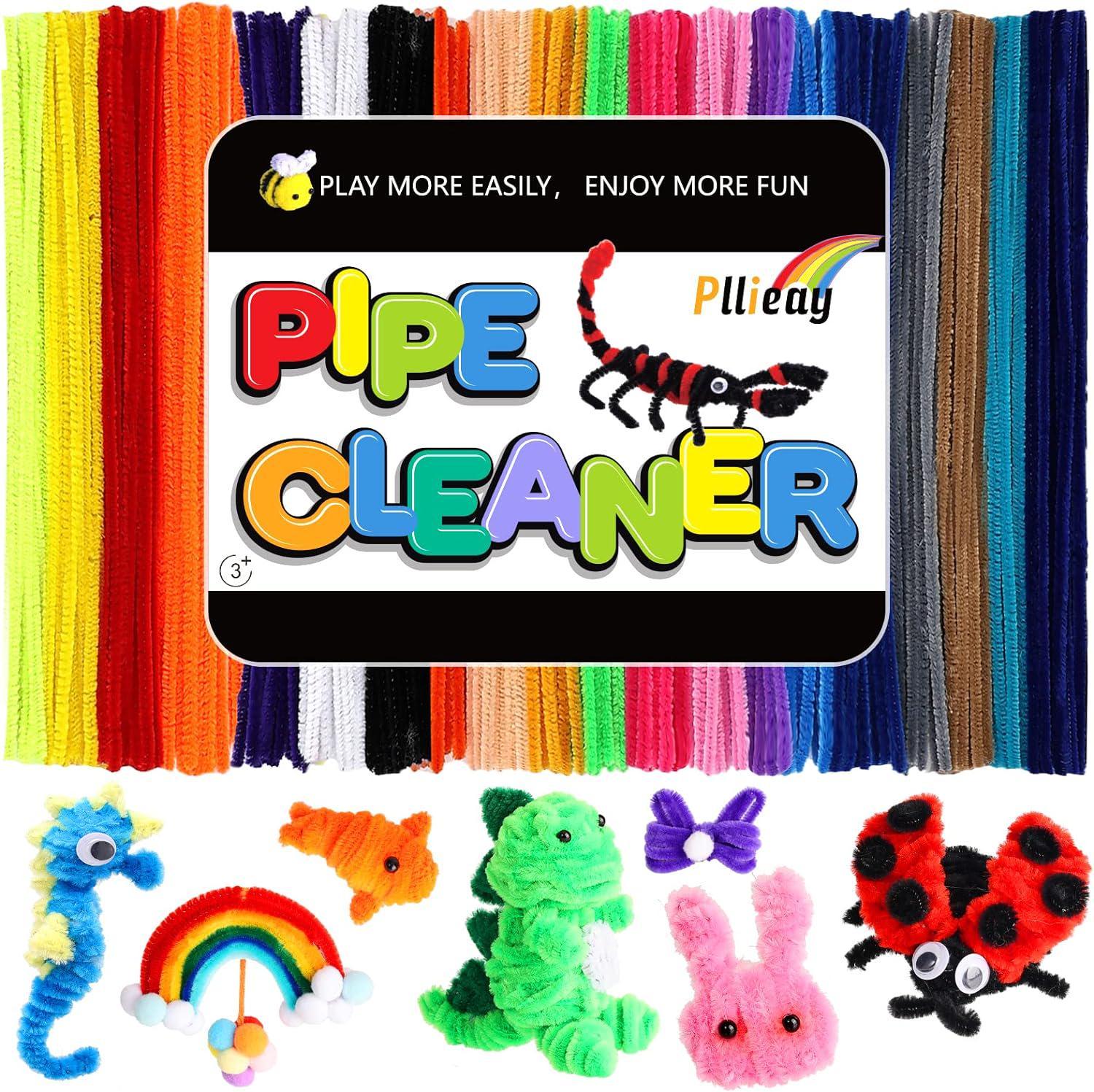 Pipe Cleaners for Crafts (200pcs in Christmas Green), 12 inch Long Pipe  Cleaners, Christmas Green Pipe Cleaners. 