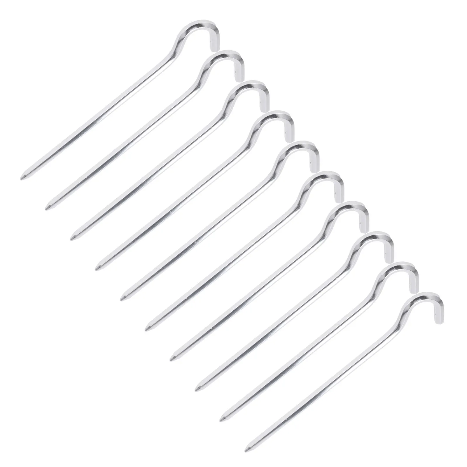 Prismatic Aluminum Tent Pegs Tent Pegs Light Weight NonSlip Easy To