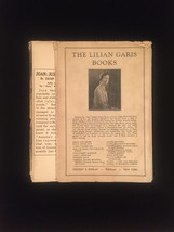 1924 "Joan: Just Girl" by Lilian Garis frame-ready dust jacket (no book) image 2
