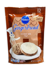 Pillsbury Gingerbread Limited Edition Cookie Mix Makes 12 Cookies. 6.5 O... - $9.78