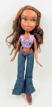 Bratz Fashion Doll Sasha Brunette 2001 MGA Jeans - $25.99