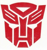 Reflective Transformers Red Decal Sticker Fire Helmet Window Rtic - $3.46+