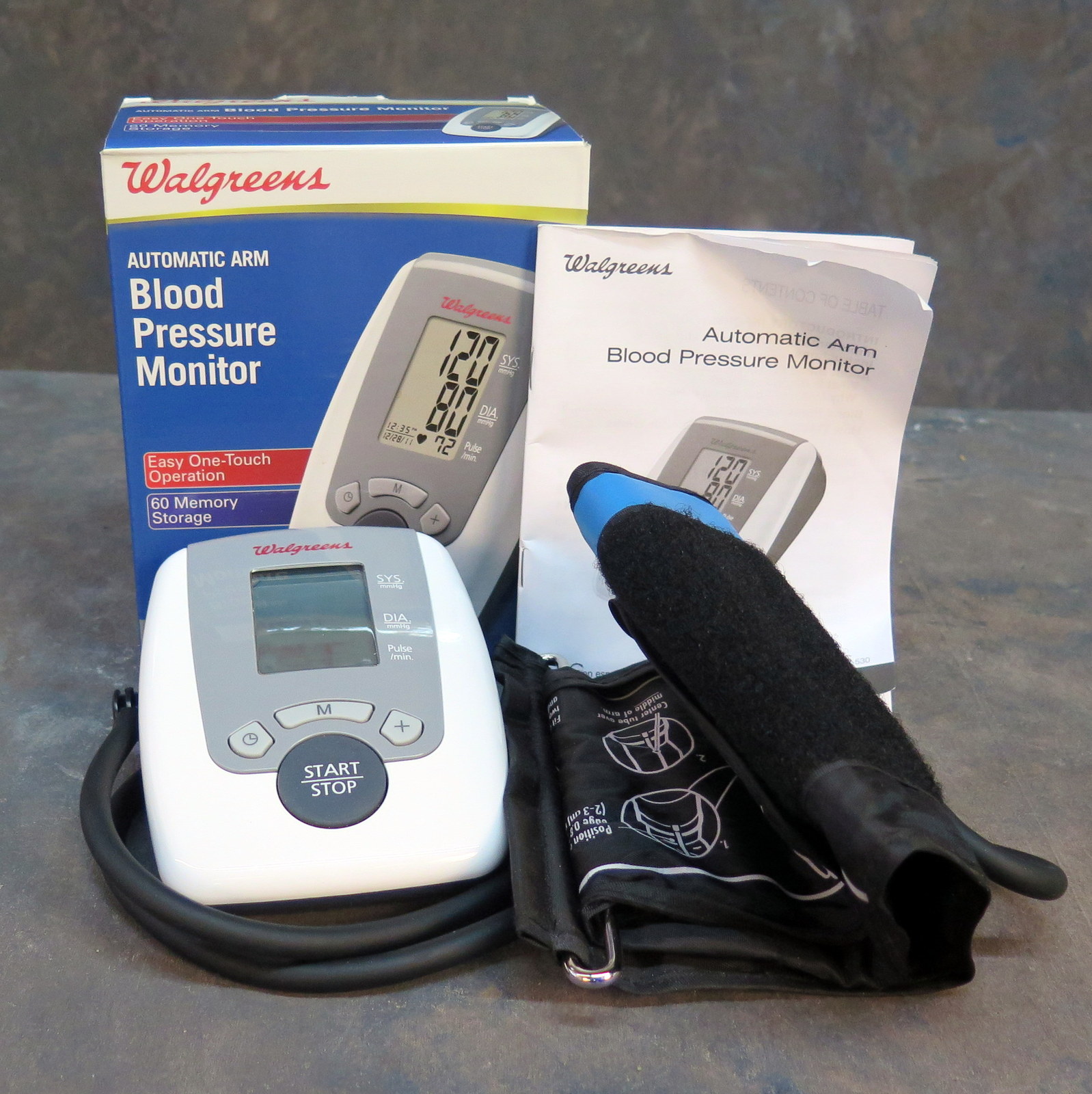 Walgreens, Automatic Wrist Blood Pressure Monitor, Homedics - MONITOR ONLY