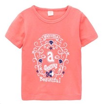 PINK Infant Pure Cotton Tee Baby Toddler T-Shirt 110 CM (4-5Y)