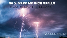 50 X VOODOO MAKE ME RICH RITUALS FULL MOON EXTREME - $69.00