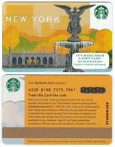 2014 Starbucks Card Central Park NYC Collectible No Value - $9.99