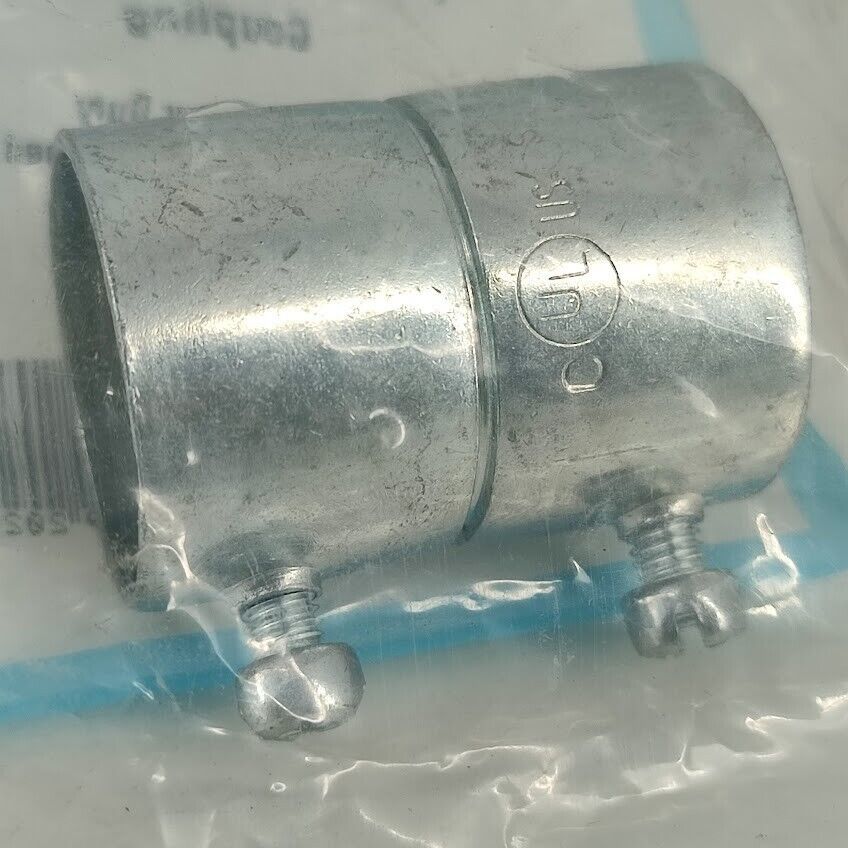 Hubbell Raco 1 in. Heavy Duty Steel EMT SetScrew Coupling Trade Size