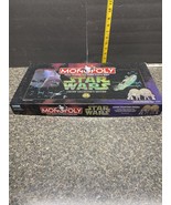Star Wars MONOPOLY Limited Collectors Edition Pewter Original Box Comple... - $25.00