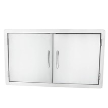 Outdoor Kitchen Stainless Steel Double Access Door, 36 Inches - $282.99