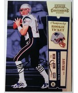 2000 Playoff Contenders #144 Tom Brady Rookie Ticket Auto Reprint - MINT - $1.98