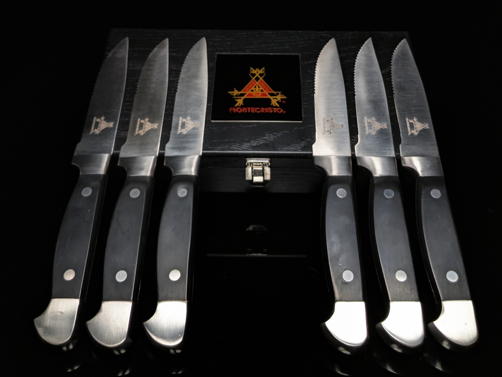 8-Pack - RoyalNorfolk Stainless Steel Steak Knives Dishwasher Safe FREE  SHIPPING