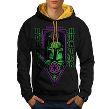 Bounty Hunter Space Sweatshirt Hoody Universe Men Contrast Hoodie - $23.99