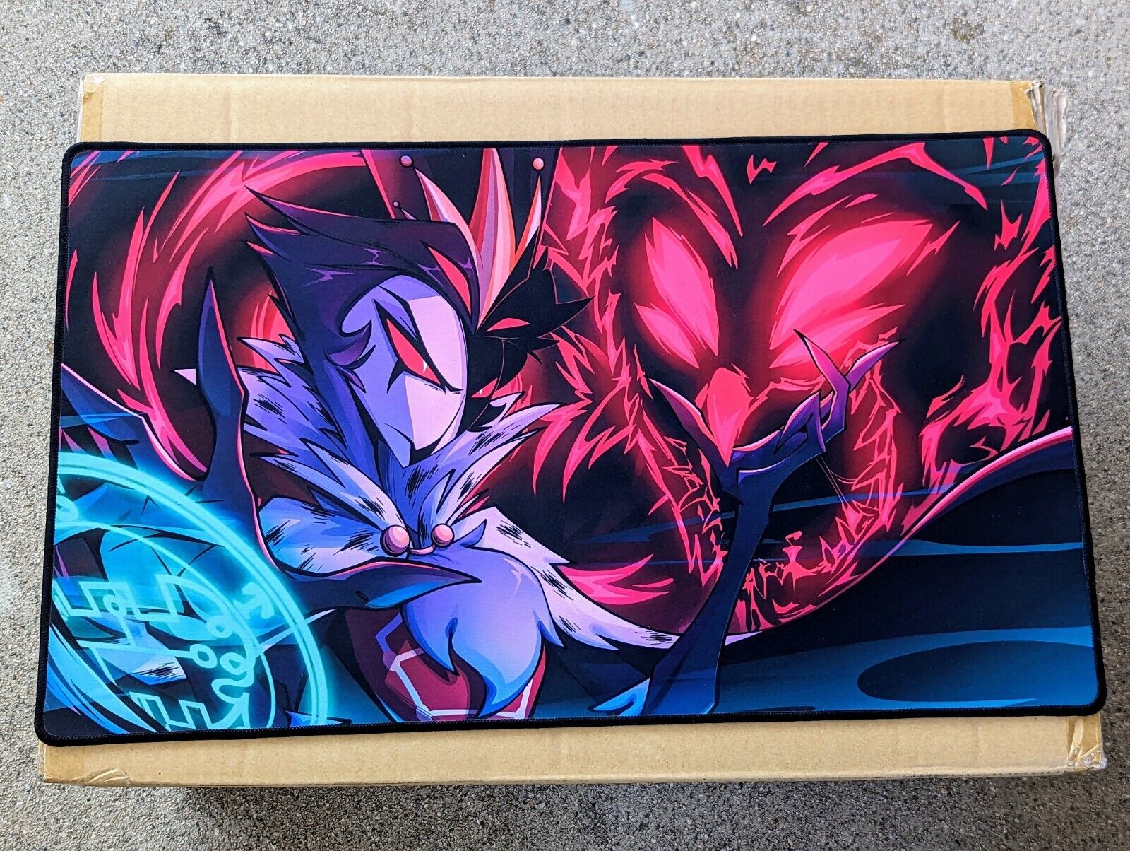 Helluva Boss Demon Stolas Halloween 2022 Official Playmat Desk Mat OOP ...