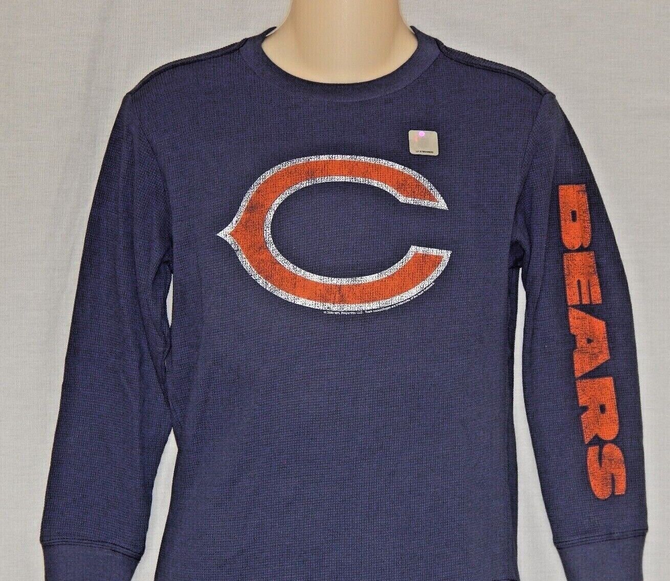 Primary image for Chicago Bears Boys T-shirt Kids Size Small 6/7 Blue  NEW Football Vintage Jersey