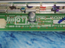 Sony A-1164-341-B (1-869-519-11, 1-727-100-11) Qt Tuner Board - $24.95