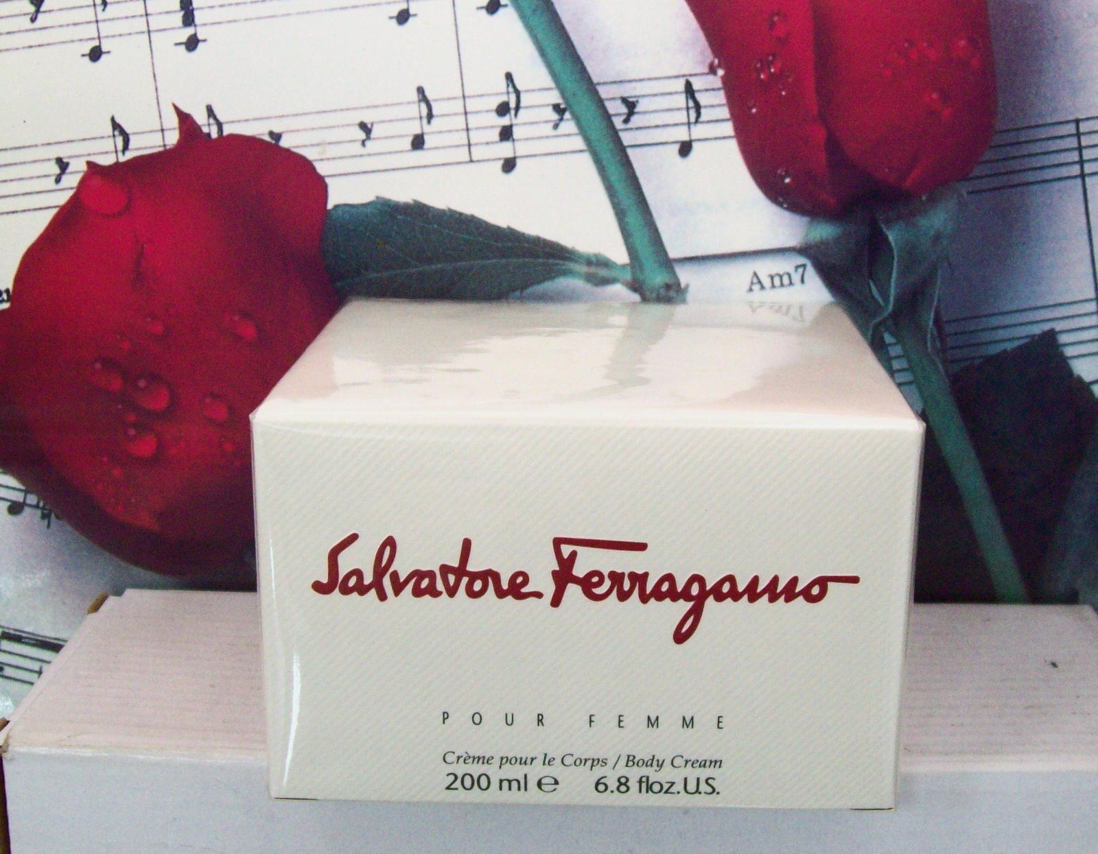 Salvatore Ferragamo Pour Femme Body Cream 6.8 FL. OZ. NWB