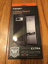 Spigen Black Rugged Armor eXtra Case for Samsung Galaxy Note 8 - 587CS21833 - $34.53