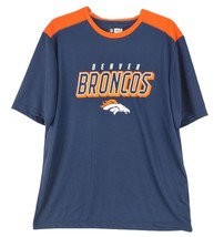 NFL Team Apparel DENVER BRONCOS Men&#39;s Athletic Jersey T-Shirt,  XL Navy ... - $19.35