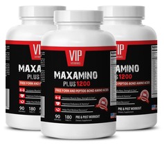 Pre workout for men testosterone - MAXAMINO PLUS 1200 3B- Muscle strength - $65.69