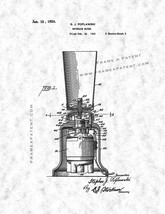 Beverage Mixer Patent Print - Gunmetal - $7.95+