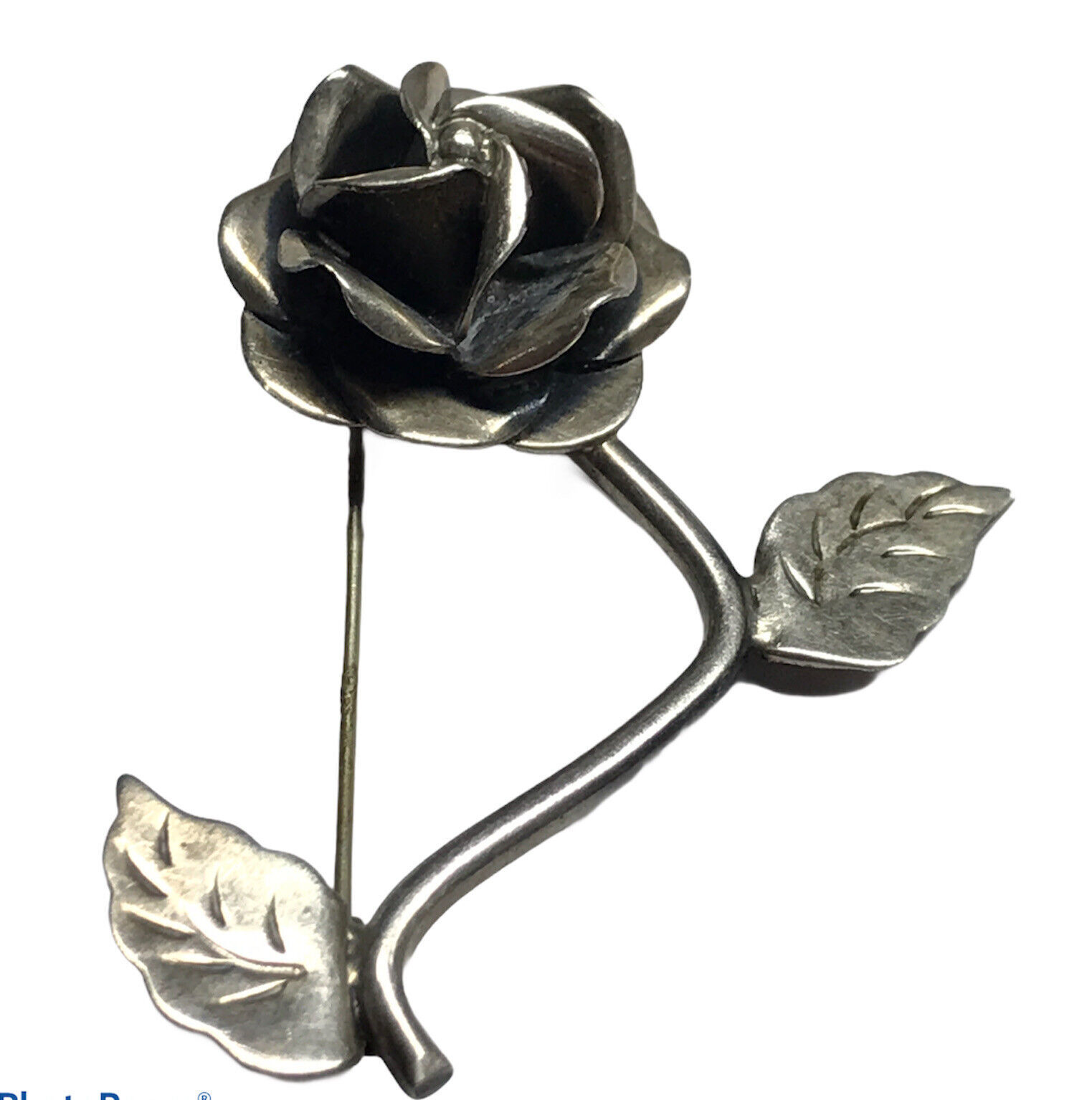 Sterling Flower Brooch Signed Mexico 925 SCC Silver Taxco Floral Pin ...