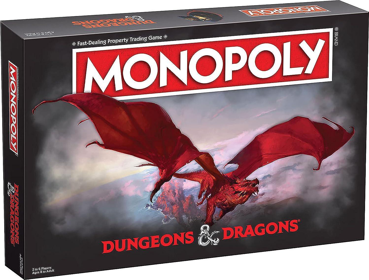 Monopoly Dungeons and Dragons | Collectible Monopoly and The - $84.51