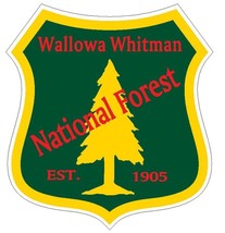 Wallowa Whitman National Forest Sticker R3327 You Choose Size - $1.45+