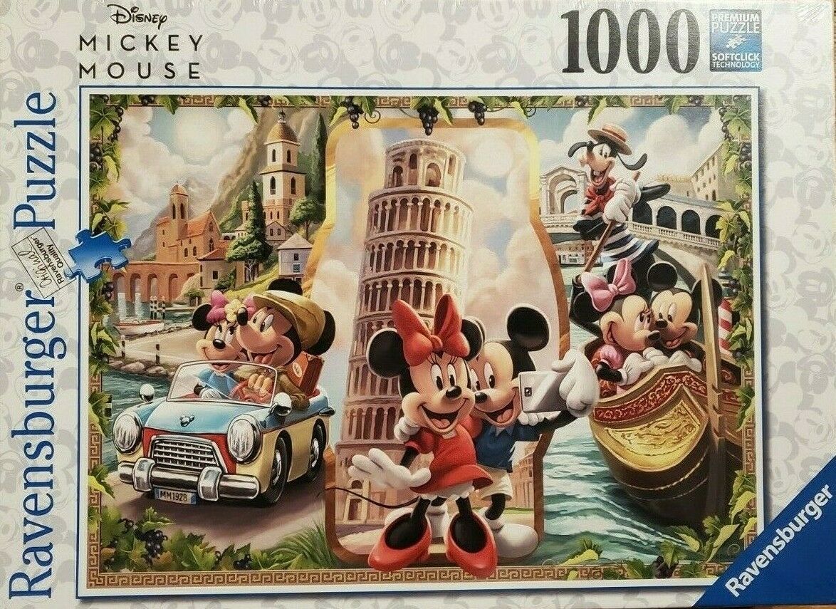 Primary image for Ravensburger Disney Vacation Mickey & Minnie 1000 piece puzzle - NEW