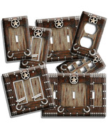 RUSTIC COUNTRY LONE STAR HORSESHOE COWBOY LIGHT SWITCH OUTLET WALL PLATE... - $10.79+