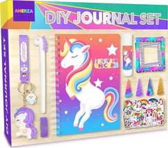 JOiFULi DIY Journal Set for Girls Gifts Ages 8 9 10 11 12 13 Years Old and  Up