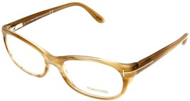 Tom Ford Eyeglasses Frame Unisex Brown Rectangular Fashion TF 5229 047 - $101.92