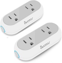 LoraTap Remote Control Outlet Plug Adapter (2 Pack) with Dual Remote, 100ft  Range Wireless Switch for Lights and Household Appliances