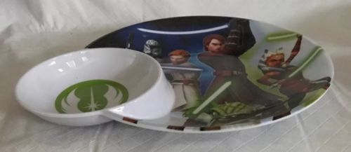 Zak designs star wars episode 1 dinnerware set