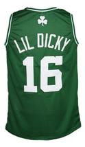 Lil Dicky Big Show Basketball Jersey New Sewn Green Any Size image 2