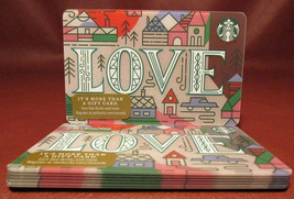 Starbucks 2017 LOVE Gift Card New with Tags - $4.24