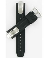 Casio Man&#39;s 21mm Black Resin Watch Band 10008974  - $31.68