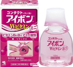 Kobayashi Eyebon With Double Vitamin Eye Wash Liquid 100Ml